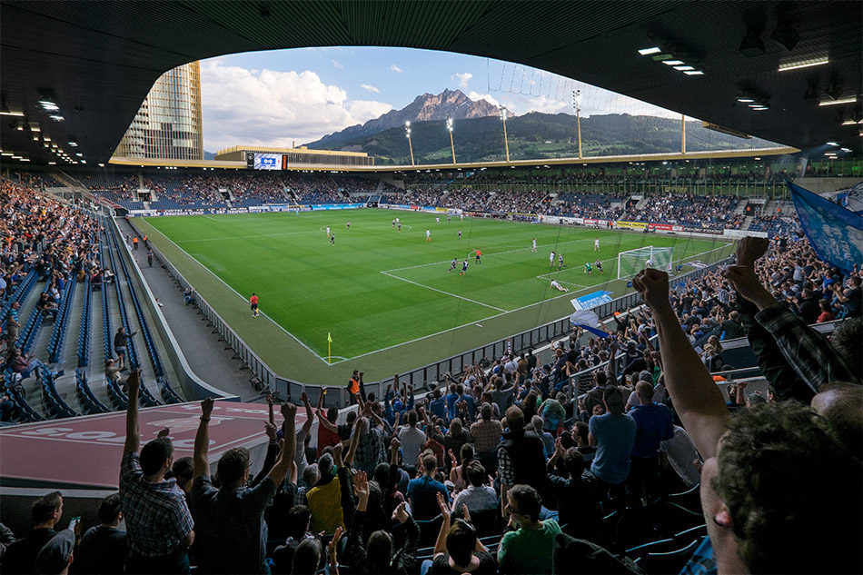 Swissporarena Luzern Allmend FC Luzern