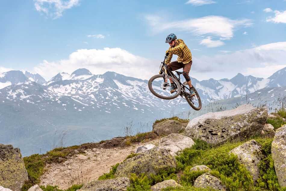 MTB Bike Andermatt Abschied von speziellen Arbeitstagen