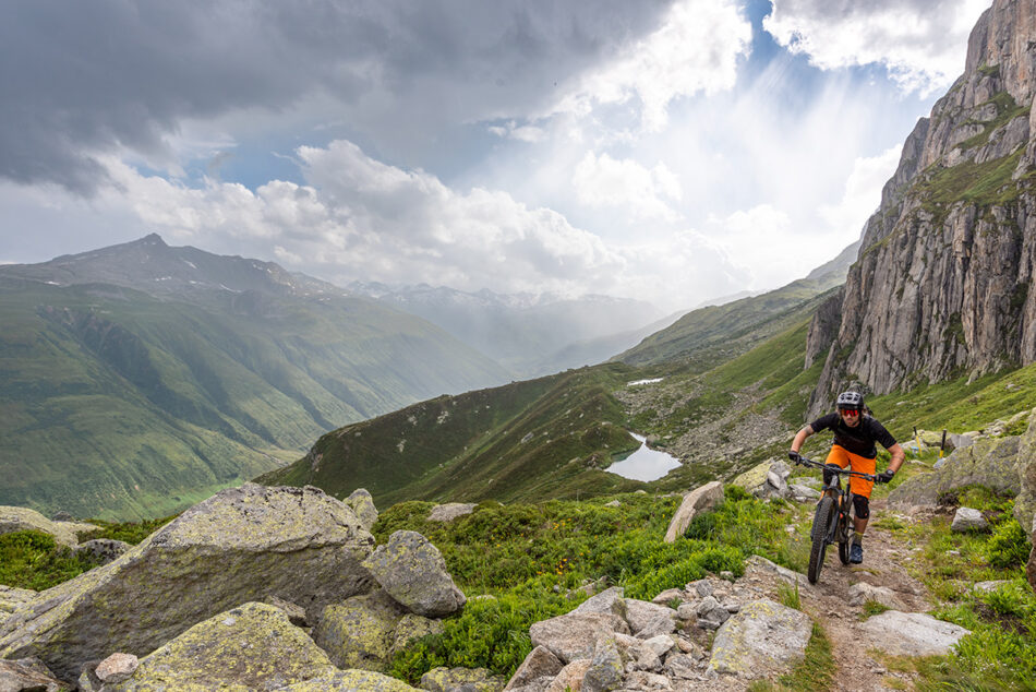 MTB Bike Andermatt Abschied von speziellen Arbeitstagen